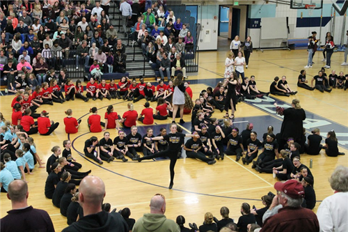 Middle school dance teams wait to hear final scores Middle school dance teams wait to hear final scores